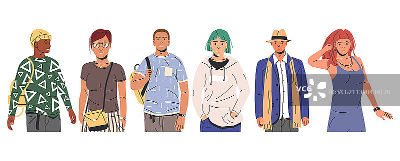 时尚人物角色图片素材