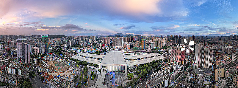华南粤港澳大湾区广东省深圳东火车站图片素材