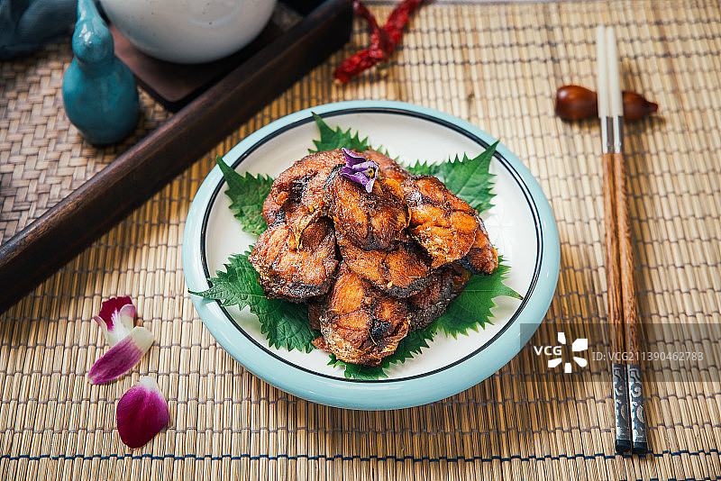 红烧鲅鱼图片素材