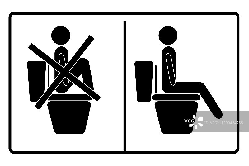 洗手间禁止标志图片素材