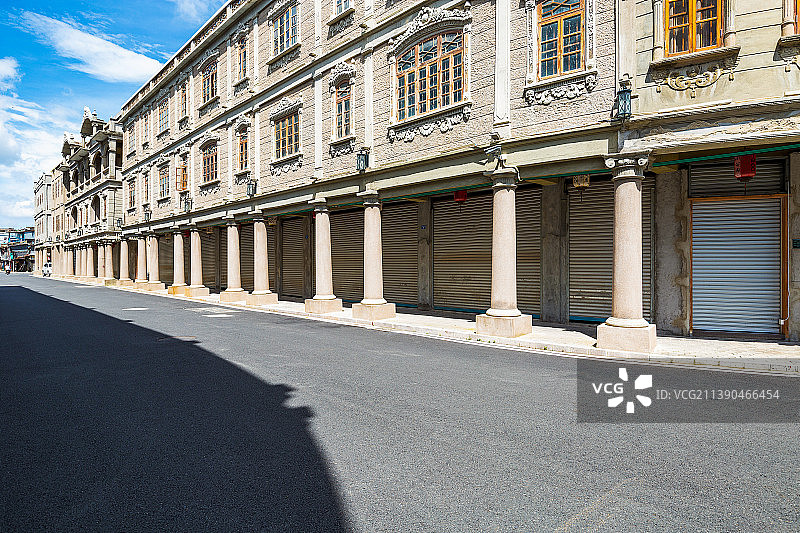 汕头市老城小公园图片素材