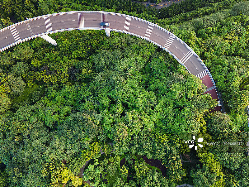 重庆苏家坝立交桥航拍图片素材