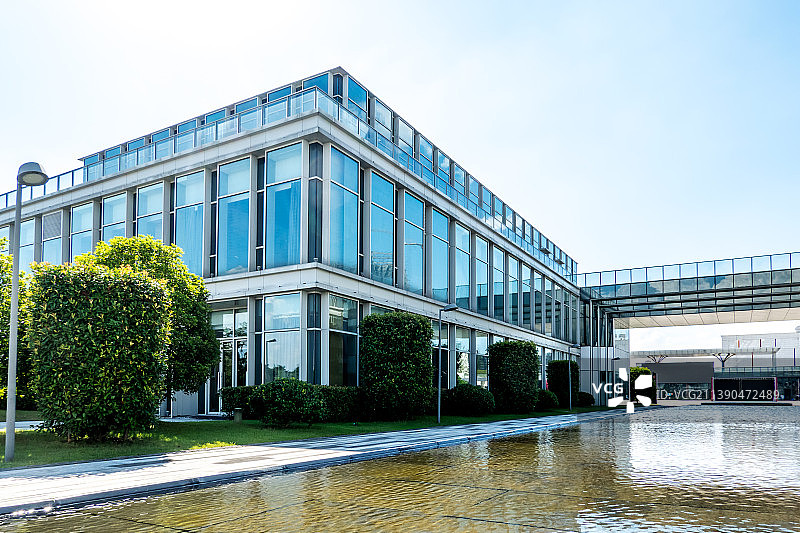 杭州艺尚小镇建筑外立面图片素材