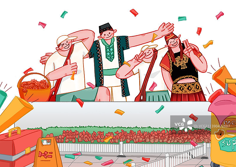 一起向未来图片素材