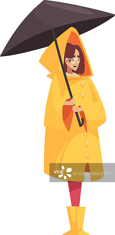 恶劣天气服装搭配图片素材