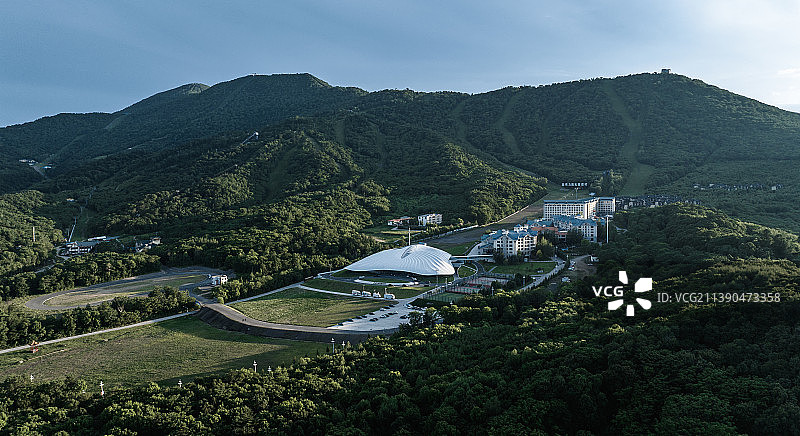 亚布力企业家论坛永久会址图片素材