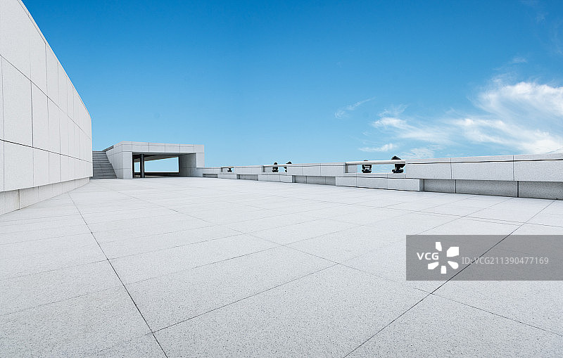 现代都市风光大平台图片素材