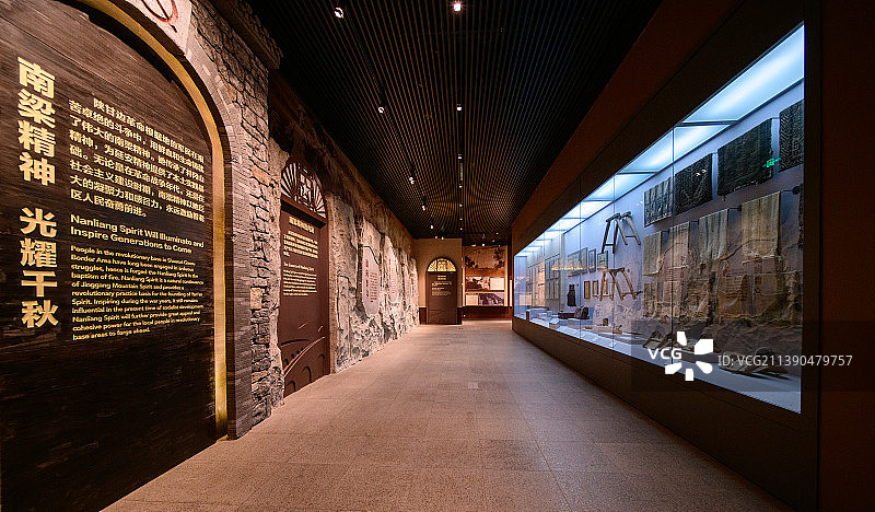 甘肃省庆阳市华池县-南梁革命纪念馆图片素材