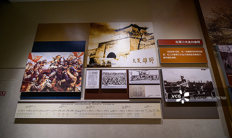 甘肃省庆阳市华池县-南梁革命纪念馆图片素材