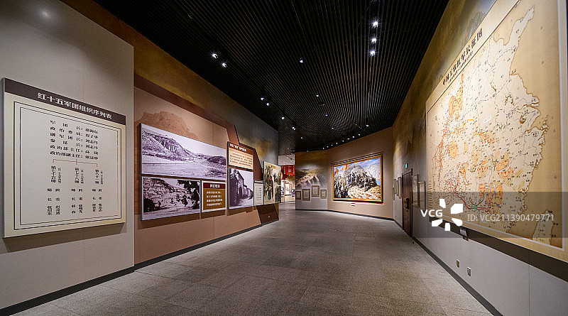 甘肃省庆阳市华池县-南梁革命纪念馆图片素材