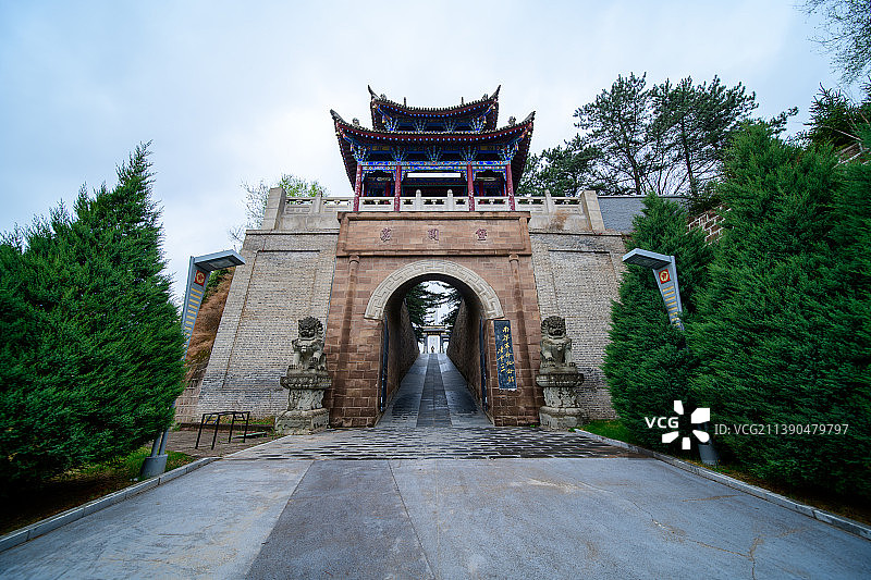 甘肃省庆阳市华池县-南梁革命纪念馆图片素材