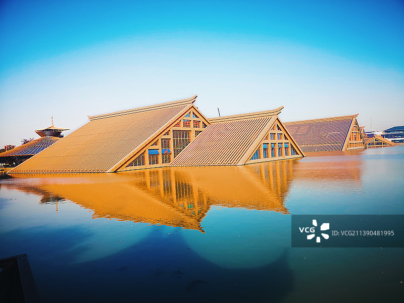 水上的房子图片素材