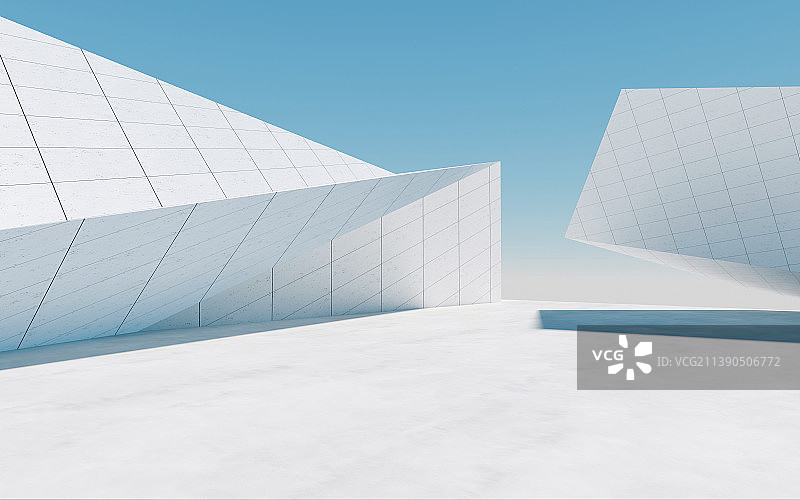 剧院建筑与建筑停车场图片素材