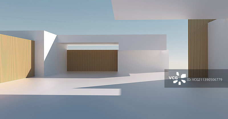 建筑与建筑停车场图片素材