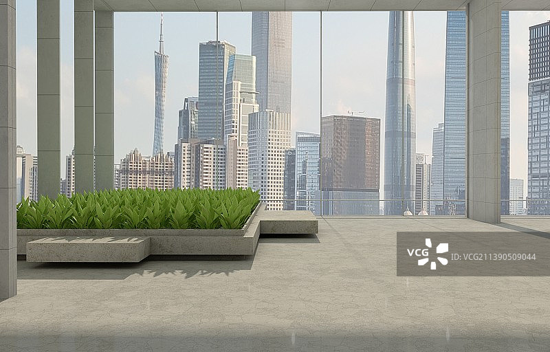 办公室走廊休息区图片素材