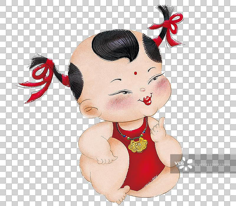 吉祥娃娃图片素材