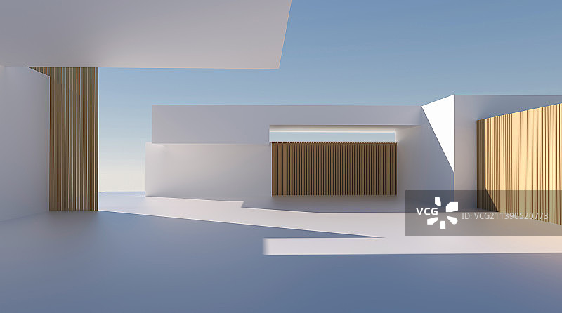 剧院建筑与建筑停车场图片素材