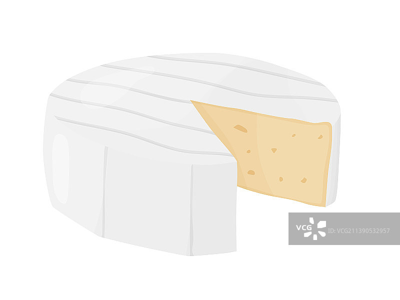 卡门培尔软奶酪块农贸市场产品图片素材