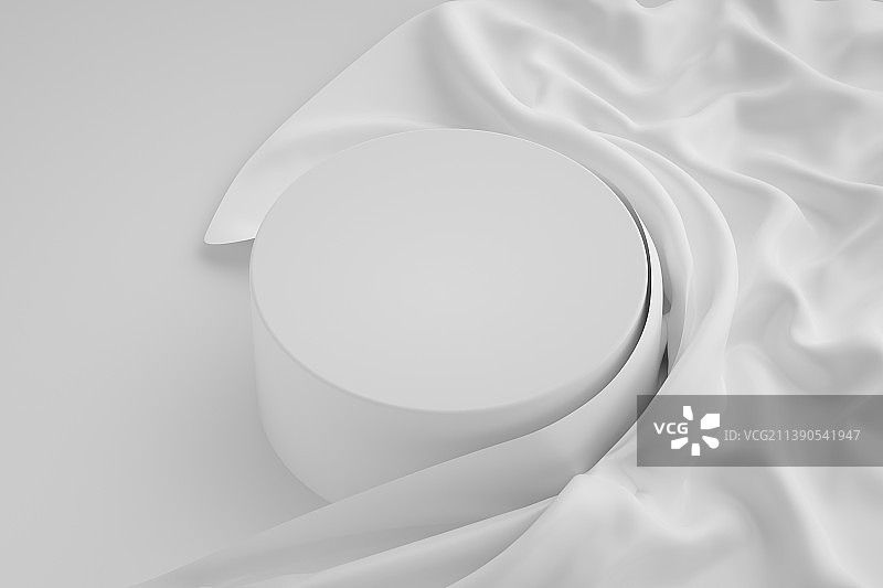 3D渲染产品展览白色背景图片素材