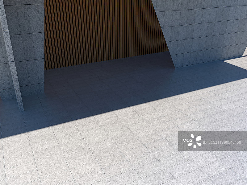 俯视建筑停车场图片素材