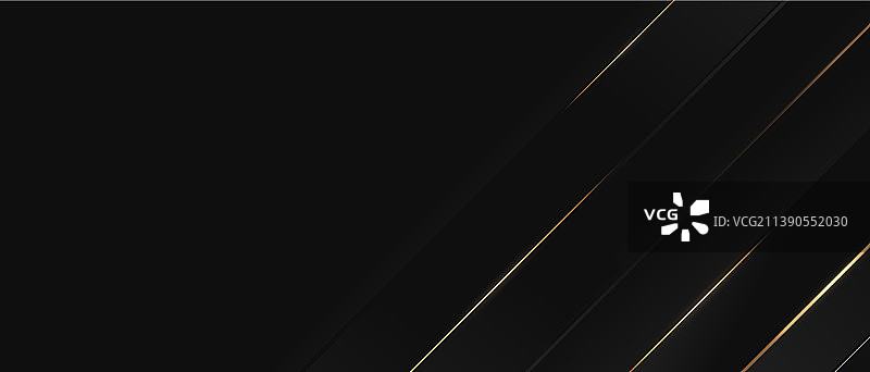 抽象的黑色和金色线条背景图片素材