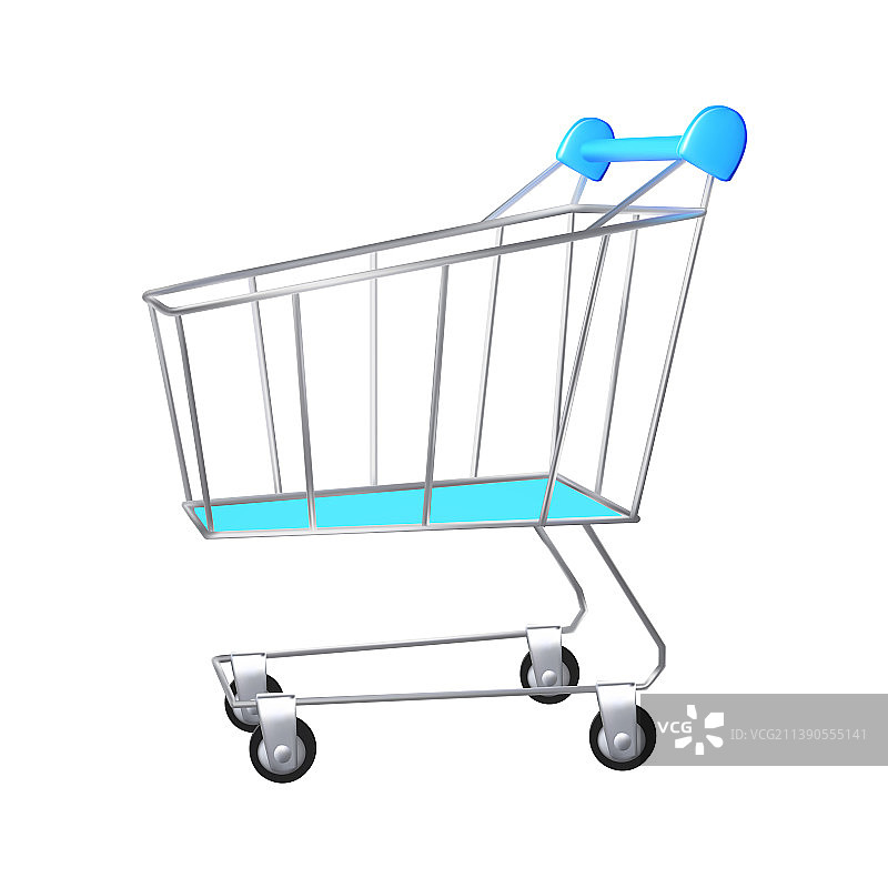 超市购物车图片素材