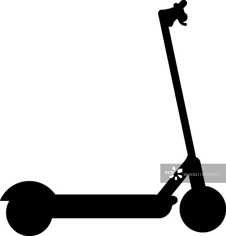 现代电动滑板车图片素材