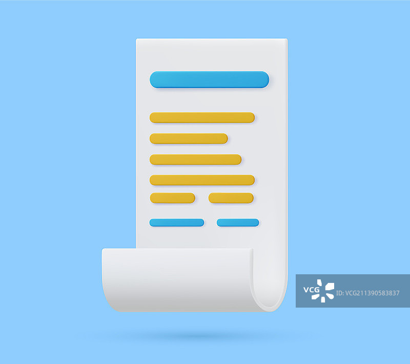 交易收据付款图标图片素材