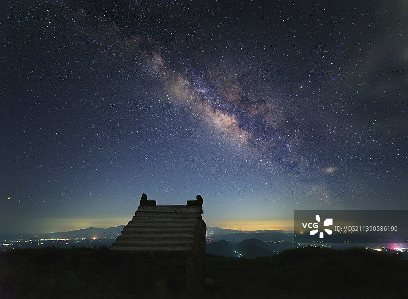 昌山银河图片素材