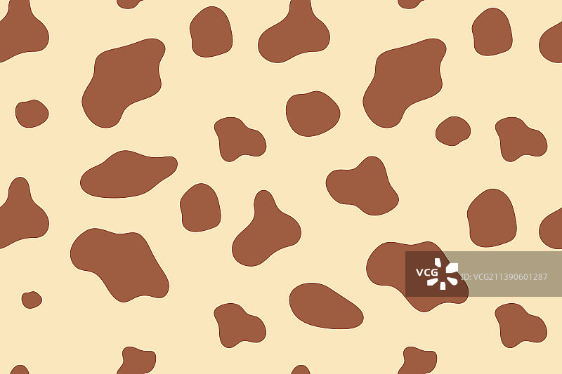 奶牛图案斑点无缝动物纹理图片素材