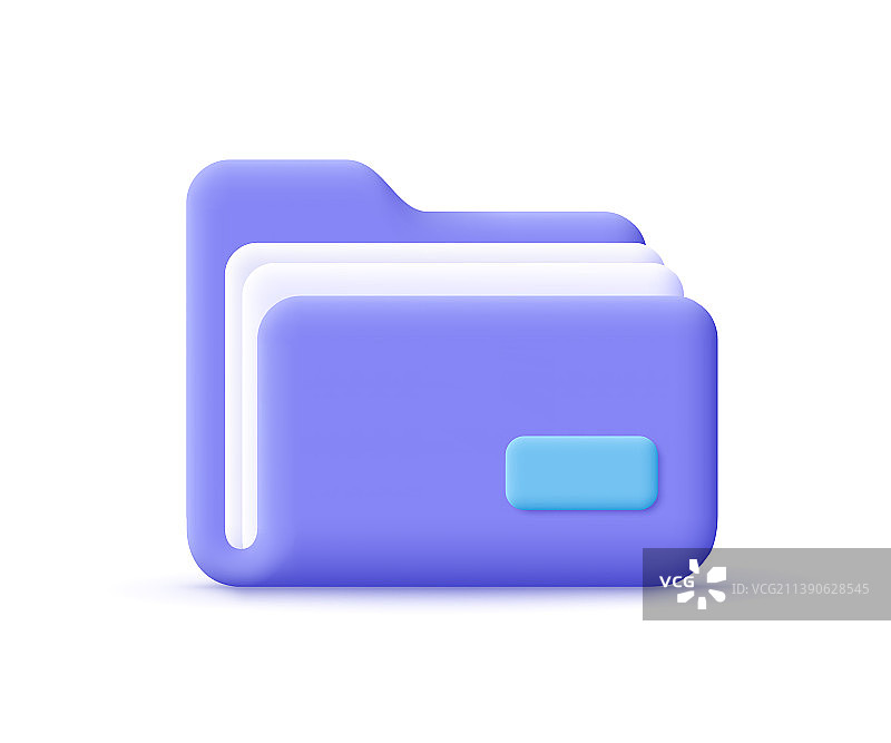 包含文件和文档的文件管理文件夹图片素材