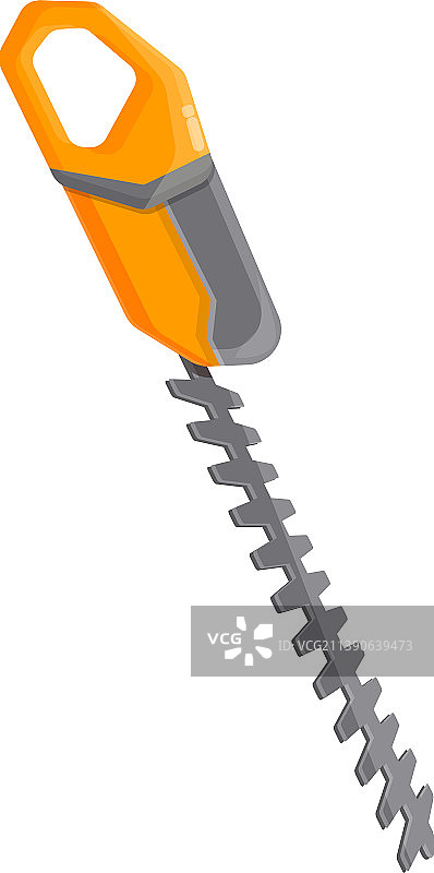 卡通草地花园绿篱机图标图片素材