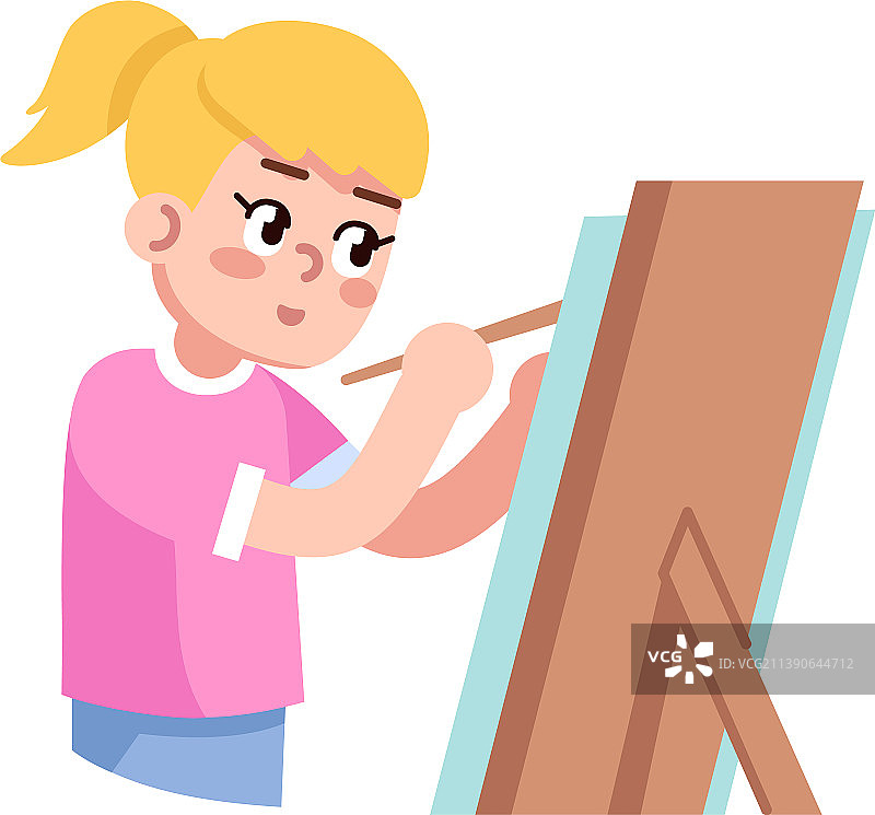 儿童美术课程2.5D RGB颜色图片素材