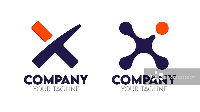 X标志集合图片素材