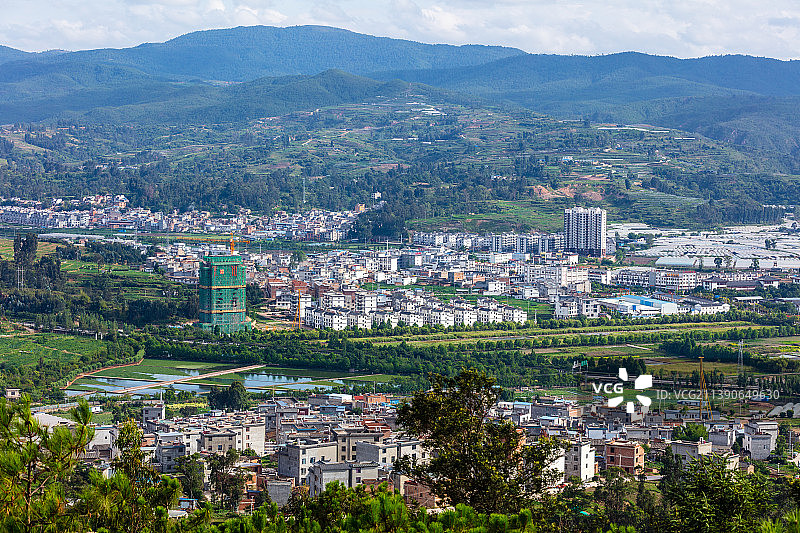 云南省玉溪市江川区九溪镇图片素材