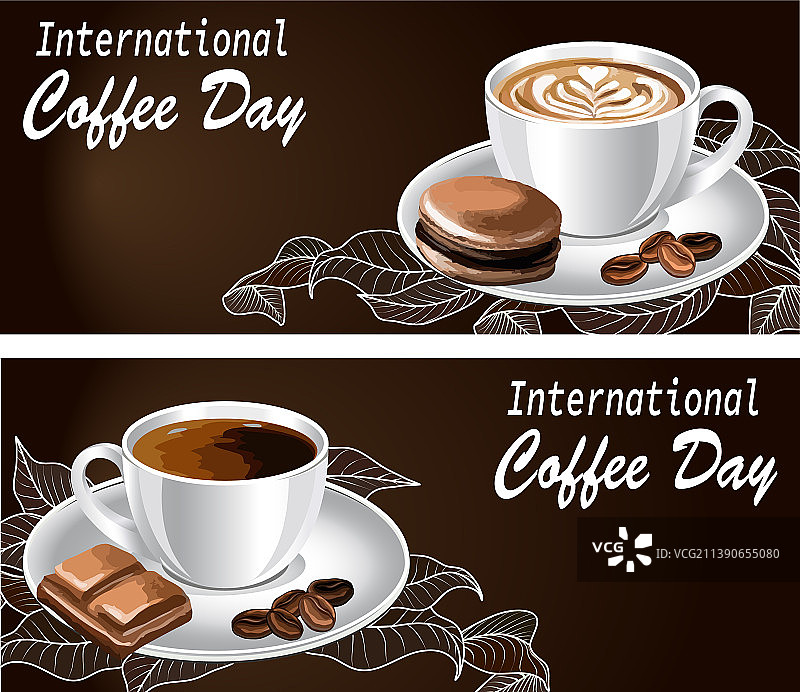 咖啡杯banner图片素材