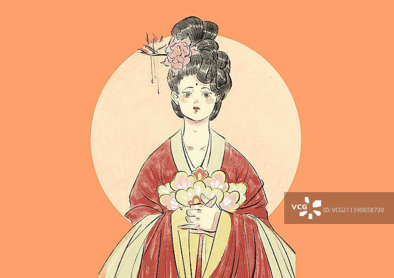 古风女性图片素材