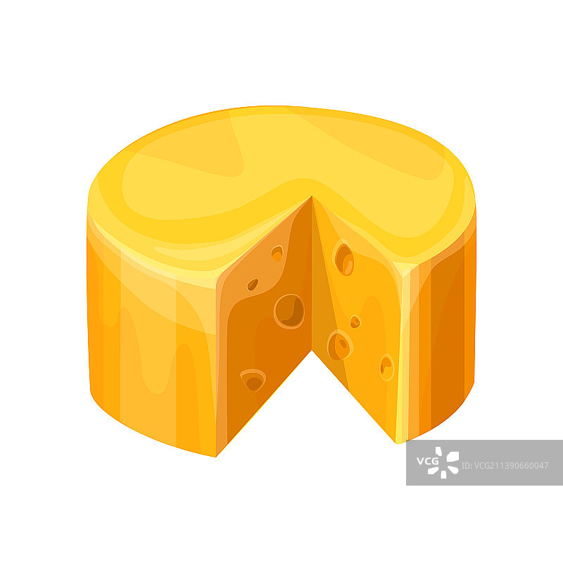 带孔三角切块奶酪图片素材