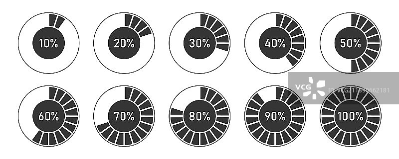 百分比指示器图片素材