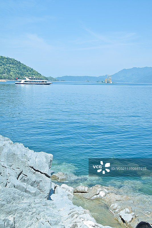 千岛湖猴岛上的风景图片素材