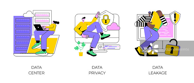 网络隐私抽象概念图片素材