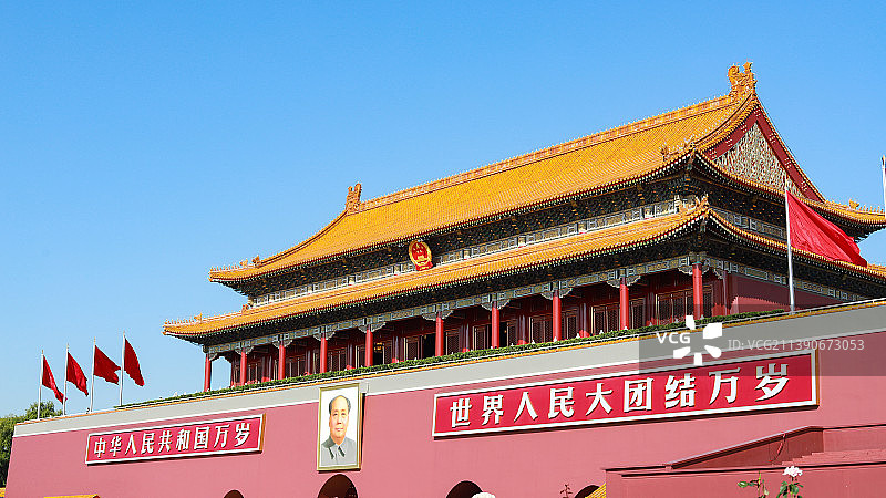 北京天安门广场 - 故宫图片素材