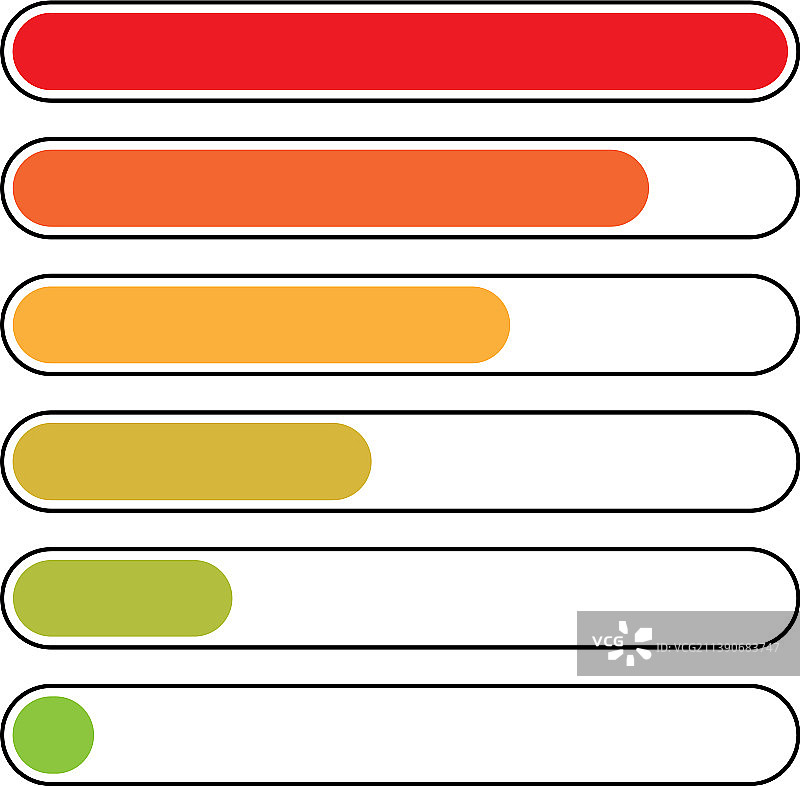 进度条阶梯阶段等级指示器图片素材