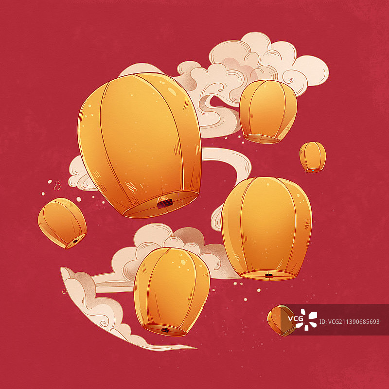 中秋活动页面海报插画图片素材