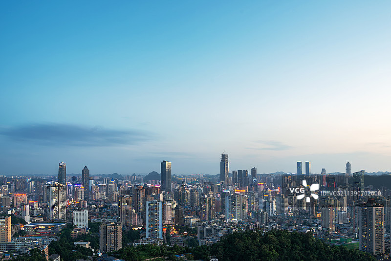 贵阳夜景图片素材