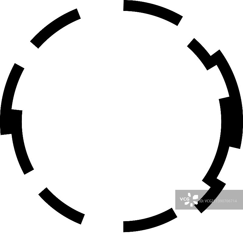 抽象圆图形几何圆环图片素材