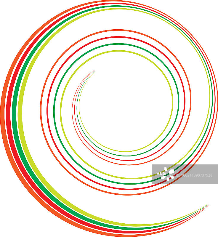 书法螺旋螺旋旋转元素螺旋图片素材