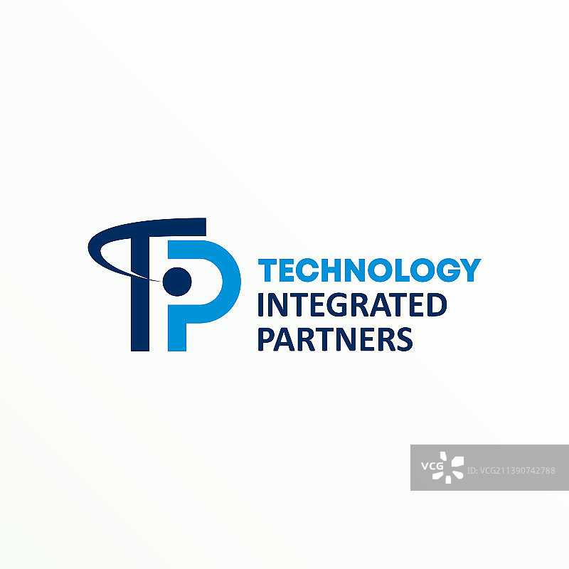 科技概念衬线字体标志图片素材