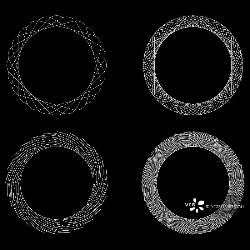 几何圆形抽象母题图标符号图片素材