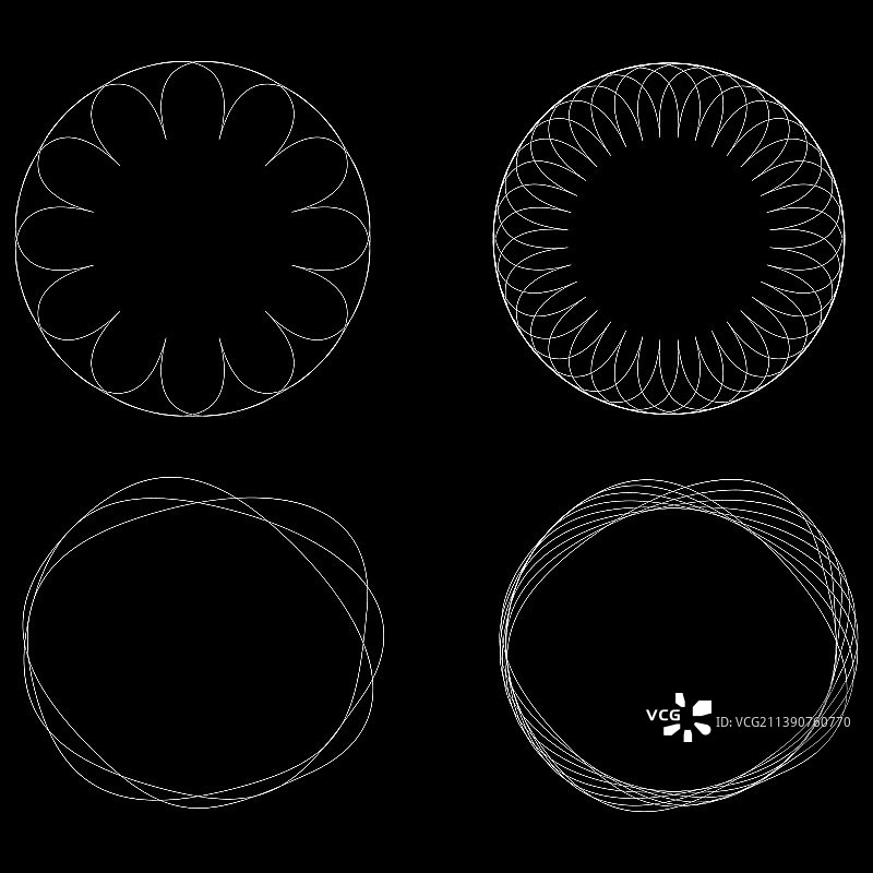 几何圆形抽象母题图标符号图片素材